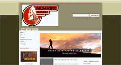 Desktop Screenshot of mightymohawknation.com